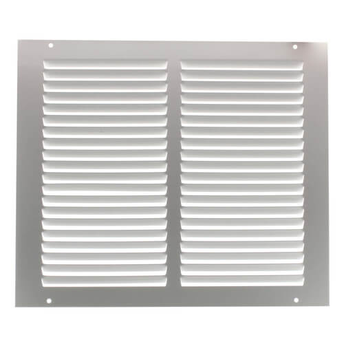 Hart & Cooley 43317 Return Air Grille 12 x 8 White Steel 1/2 Fin Spacing