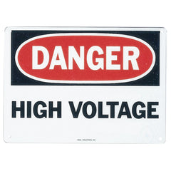 Ideal 44-863 Self-Sticking Safety Sign Polyester 10 Inch Length 7 Inch Width