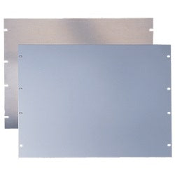 Hoffman P19RP3UP Panel, Rack Mounting, Size/Dims: 3Ux19.00, Material/Finish: Steel/LtGray