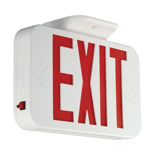 Hubbell Lighting CER Universal Face Emergency Exit Sign LED Lamp 1.78/1.88 W Fixture 120/277 VAC