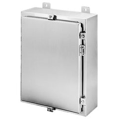 Hoffman A36H3612SSLP Wall-Mount Type 4X Enclosure Size/Dims: 36.00x36.00x12.00