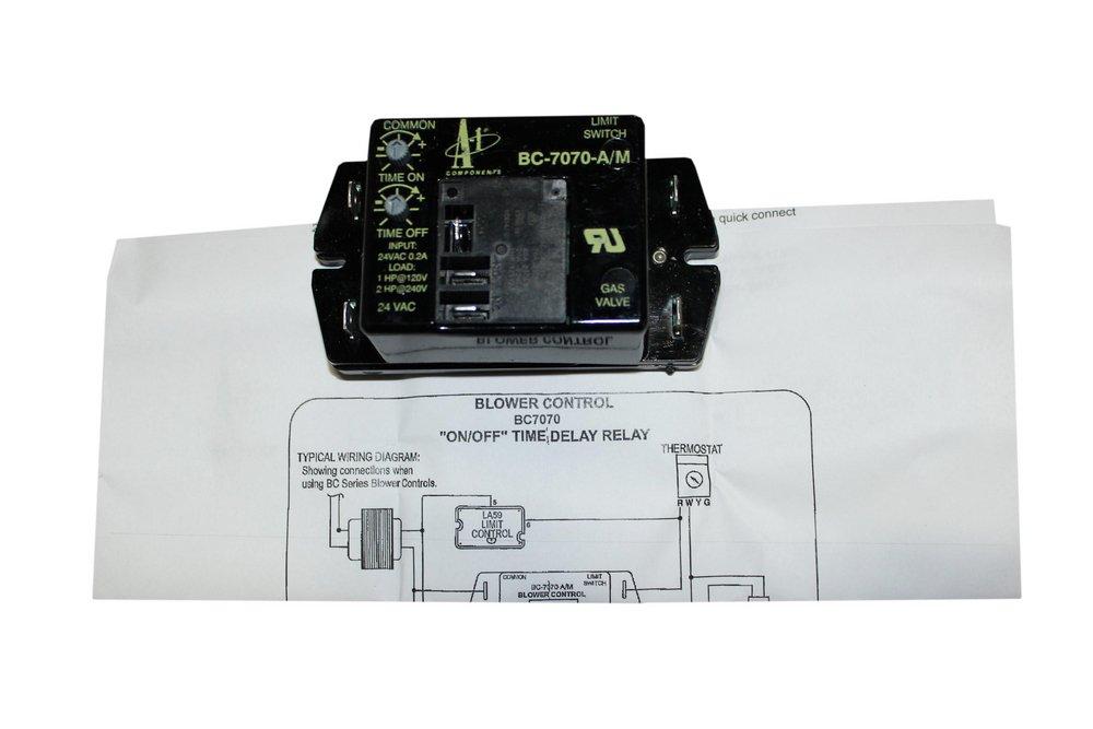 International Comfort Products 1065750 24V 2 in. HVAC Fan Control