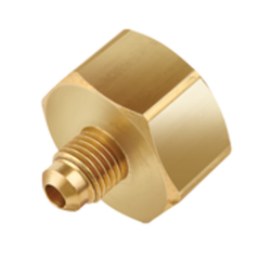 JB Industries K1-8 Brass Adapter, 1/2 x 1/4 Refrigerant Drum