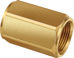 JB Industries U4-6 Brass Union, 3/8 x 3/8 Female Flare