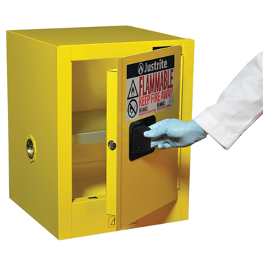 Justrite 890400 Sure-Grip Countertop & Compact Safety Cabinets for Flammables