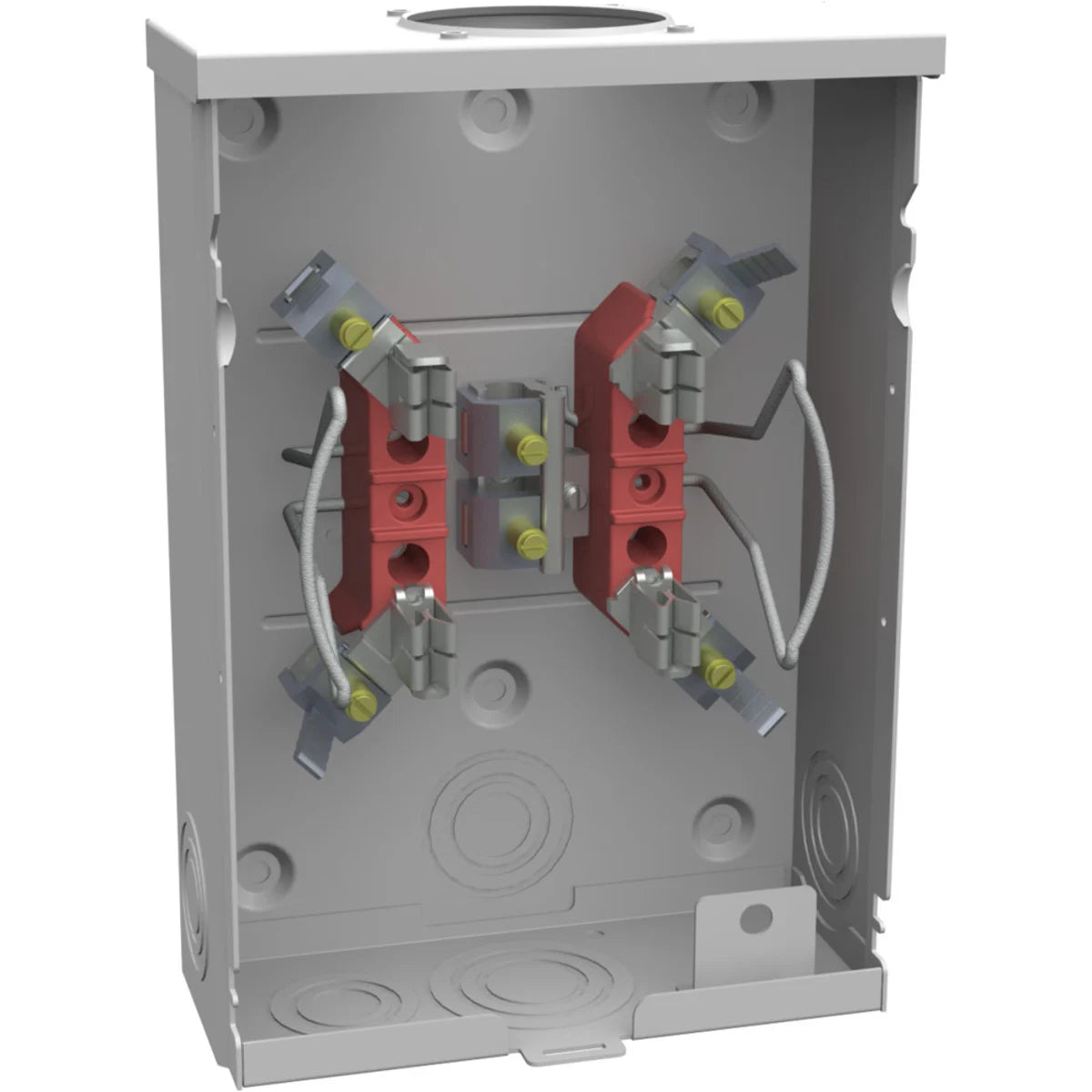 Milbank U7487-RL-TG-KK-BLG 4 Term, Ringless, Small Hub Opening, Triplex Ground, Horn Bypass, 7-8 inch Barrel Lock Ground with Bracket Provision, 125 Amp