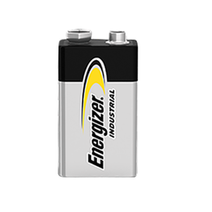 MARS 79405 Battery, 9V Alkaline Energizer Industrial EA