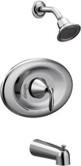 Moen T2137EP Eva One Handle Single Function Bathtub & Shower Faucet in Chrome (Trim Only)