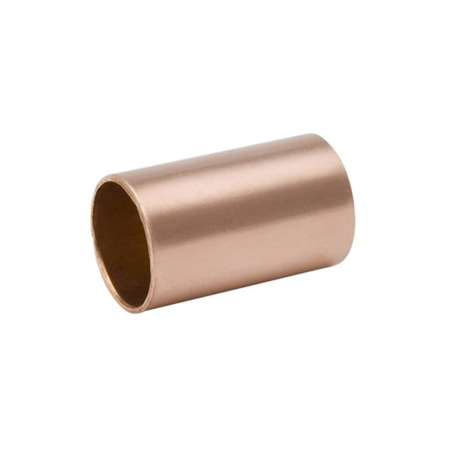 Mueller W01902 Copper Coupling, 1/2 OD (C x C) No Stop WC-400NS