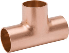 Mueller W04031 Copper Tee, 7/8 OD (C x C x C) WT-600