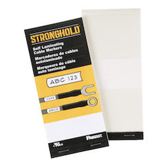 Panduit PSCB-5Y StrongHold Cable Marker Book 300 Marker Self-Laminating Write-On