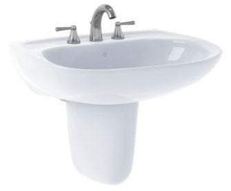 Toto LT242.4G#01 Prominence Pedestal Bowl Only 4 CC White (Old # LT510.4-01)