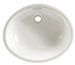 American Standard 0497.221.020 Ovalyn 21-1/2 x 17-3/8 in. Oval Undermount Bathroom Sink in White