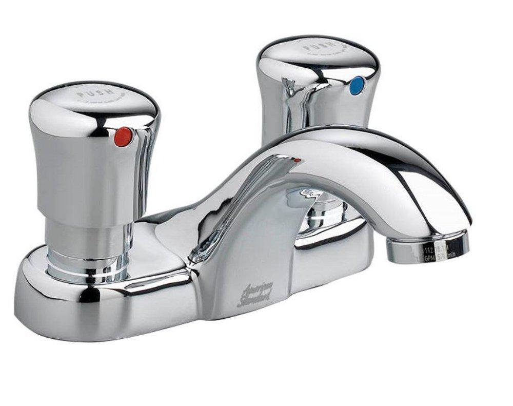 American Standard 1340225.002 Two Handle Metering Bathroom Sink Faucet 1.0 gpm