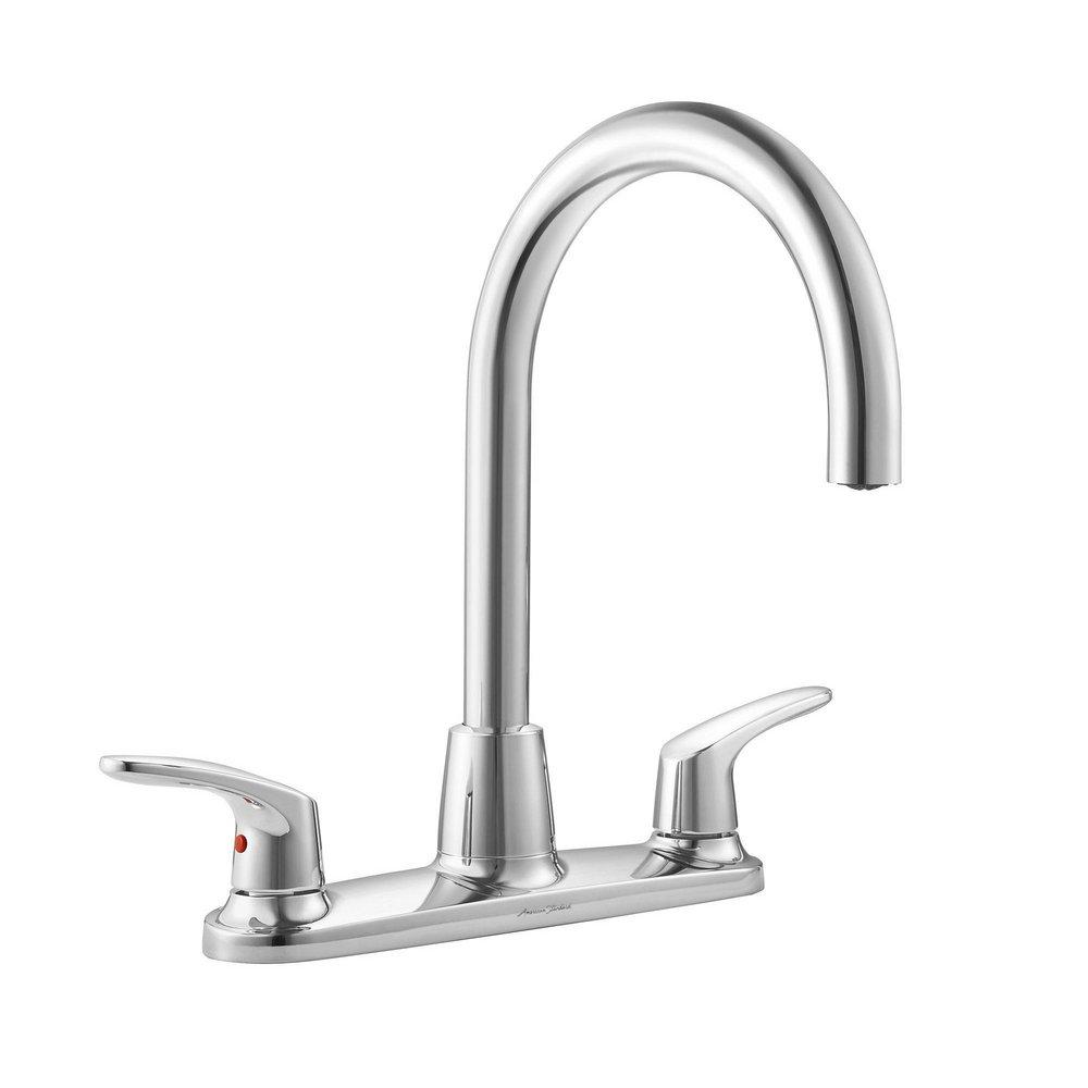 American Standard 7074.550.002 Colony Pro Two Handle Kitchen Faucet 1.5 gpm Without Side Spray