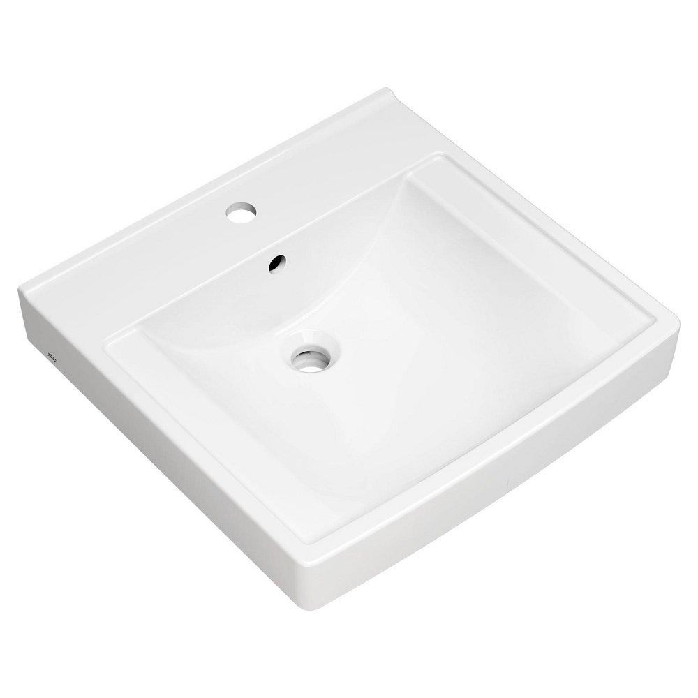 American Standard 9134001EC.020 Decorum 21 x 20-1/4 in. Rectangular Wall Mount Bathroom Sink in White