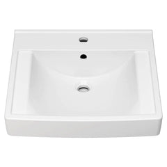 American Standard 9134001EC.020 Decorum 21 x 20-1/4 in. Rectangular Wall Mount Bathroom Sink in White