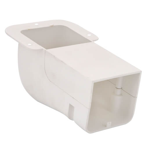 DiversiTech 230-WC3W 3 SpeediChannel Wall Penetration Cover White