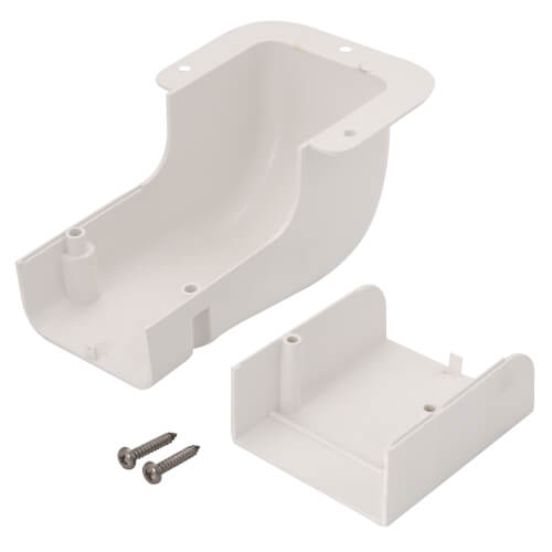 DiversiTech 230-WC3W 3 SpeediChannel Wall Penetration Cover White