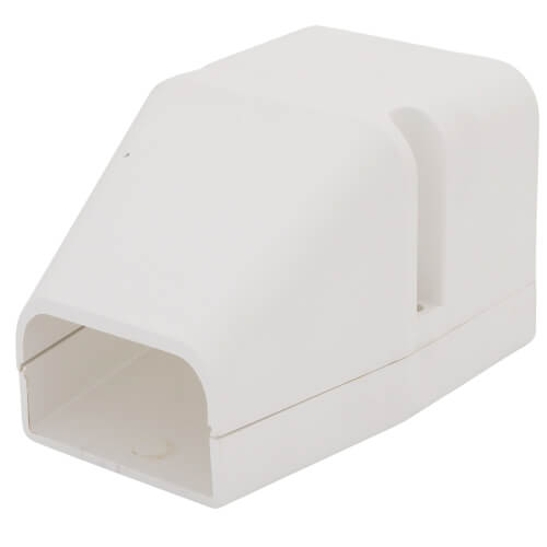 DiversiTech 230-DE3W 3 SpeediChannel Duct End White