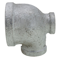 Everflow GMRT1205 | 1-1/2 X 1/2 X 3/4 Galvanized Reducing Tee