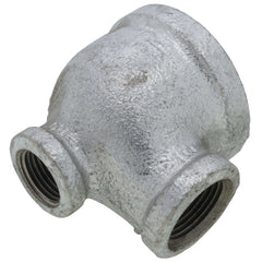 Everflow GMRT1205 | 1-1/2 X 1/2 X 3/4 Galvanized Reducing Tee
