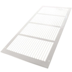 Hart & Cooley 43365 24 x 12 White Sidewall/Ceiling Return Air Grille (672 Series)