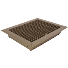 Hart & Cooley 10640 8 x 10 (Wall Opening Size) Golden Sand Floor Register (210 Series)