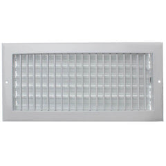 Hart & Cooley 22458 14 x 6 White Sidewall/Ceiling Register (A618MS Series)