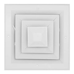 Hart & Cooley 50716 A504MS 8 x 8 White Ceiling Diffuser