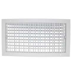 Hart & Cooley 75041 20 x 10 Wall Opening Size White Commercial Supply Register (821 Series)