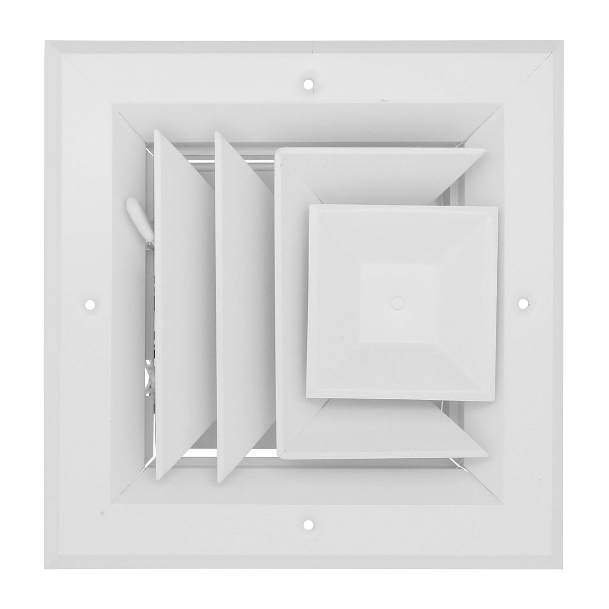 Hart & Cooley 50710 6 x 6 White Ceiling Diffuser