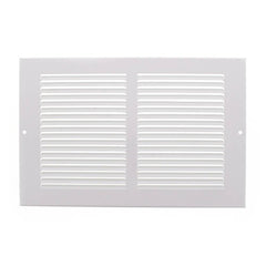 Hart & Cooley 43641 10 x 6 White Baseboard Return Air Grille (657 Series)