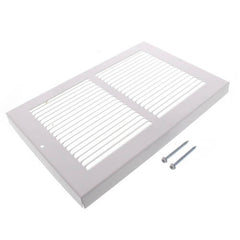 Hart & Cooley 43641 10 x 6 White Baseboard Return Air Grille (657 Series)