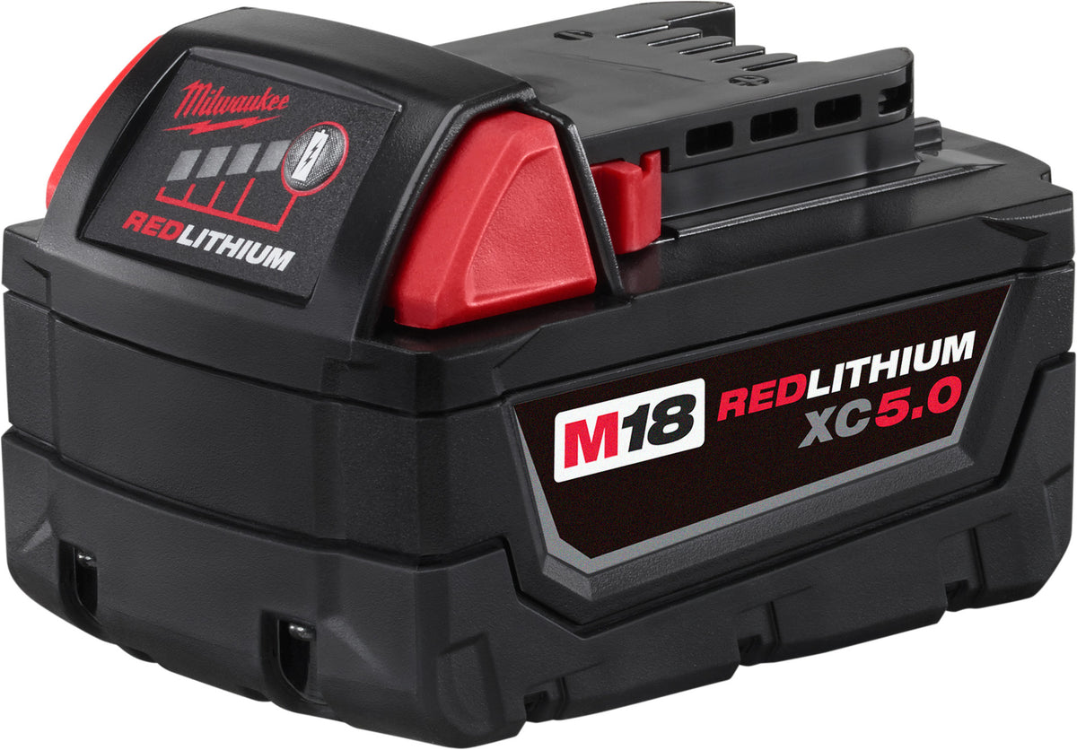 Milwaukee 48111851 M18 REDLITHIUM XC 5.0Ah Extended Capacity Battery Pack 10 PK