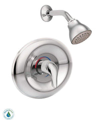 Moen TL2368EP Chateau One Handle Single Function Shower Faucet in Chrome (Trim Only)