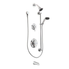 Moen T8343EP15 Two Handle Single Function Shower System in Polished Chrome