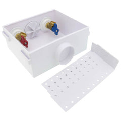 Oatey 38561 Quadtro Quarter-Turn CPVC Connection Washing Machine Supply Box