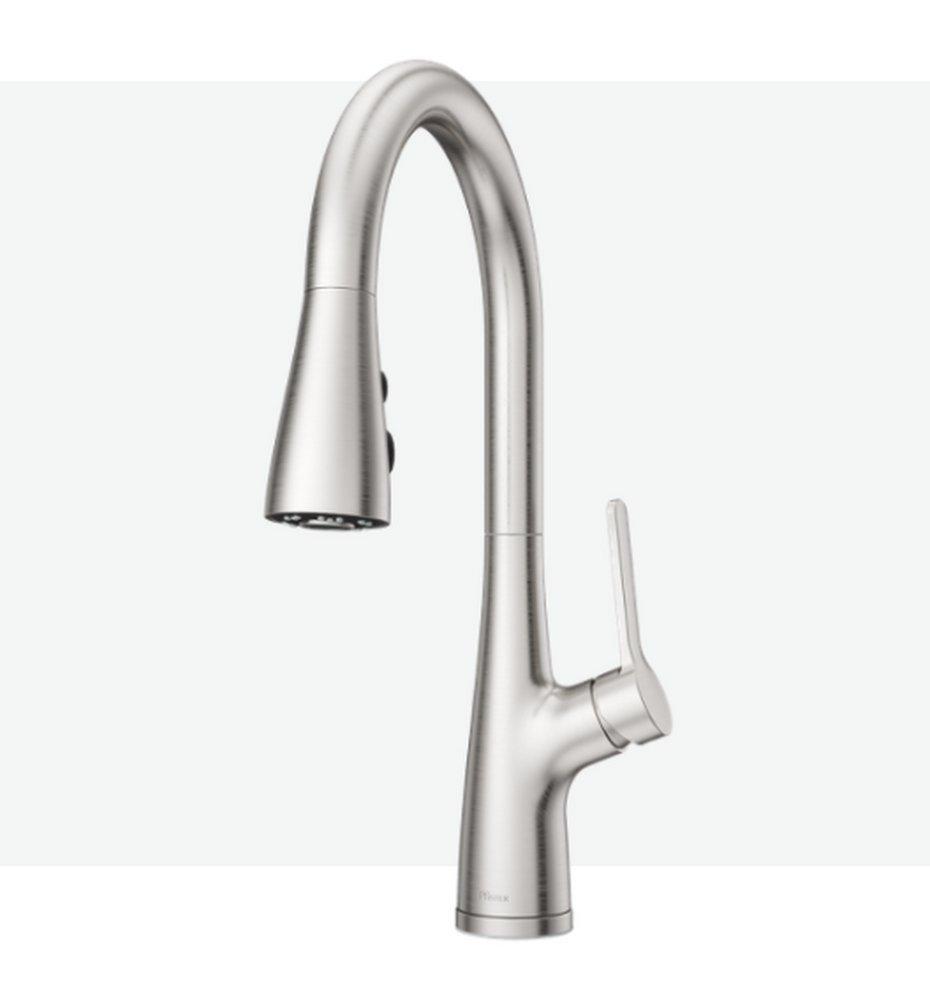 Pfister LG529-NES Neera Single Handle Pull Down Kitchen Faucet in Stainless Steel