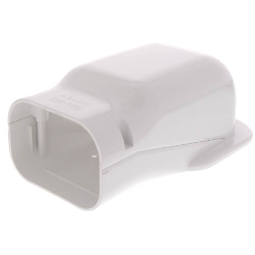 Rectorseal 86116 Slimduct 3.75 Wall Inlet White 100