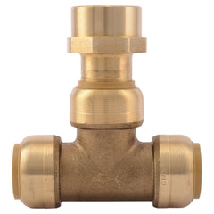 SharkBite U462LF 3/4 in. Push x FNPT Brass Tee