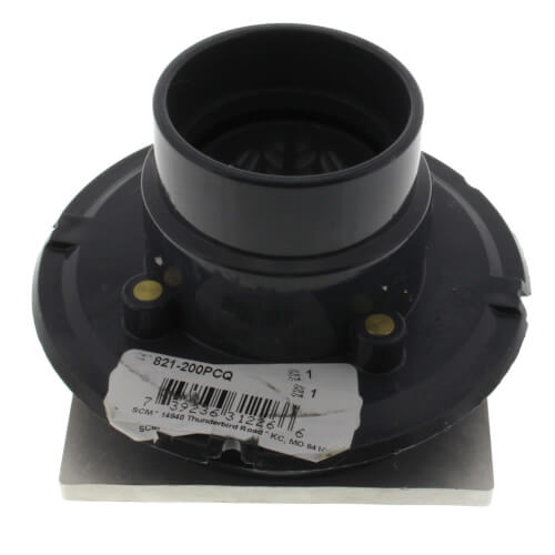 SIOUX CHIEF Sioux Chief 821-200PCQ 821 Series 2 in. Inside Caulk Plastic Stainless Steel Shower Drain