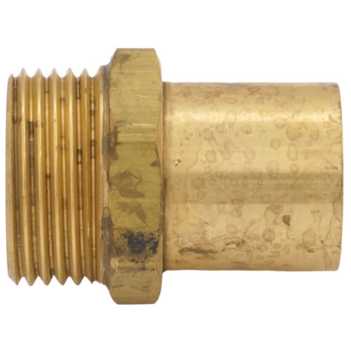 Uponor A4332575 QS-Style Copper Adapter R20 x 3/4 in C x C 125 psi