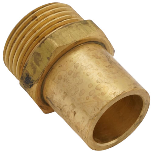 Uponor A4332575 QS-Style Copper Adapter R20 x 3/4 in C x C 125 psi