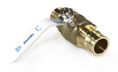 Uponor LFC4821313SS ProPEX LF Brass Commercial Ball Valve Full Port 1-1/4 PEX x 1-1/4 PEX