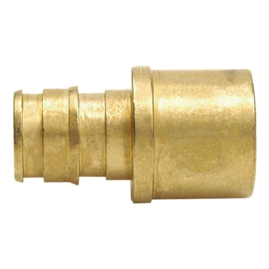 Uponor Q5517510 3/4 PEX X 1 Copper ProPEX Brass Sweat Adapter