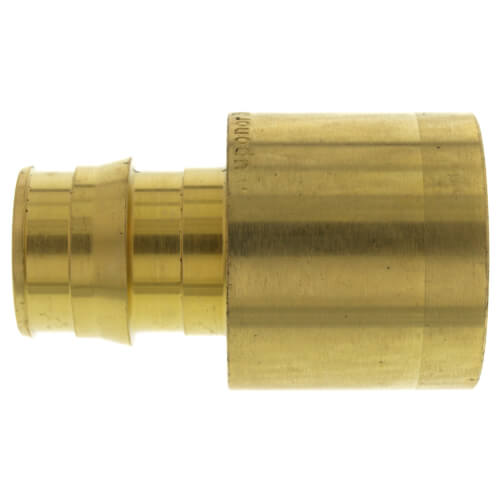 Uponor Q5517510 3/4 PEX X 1 Copper ProPEX Brass Sweat Adapter