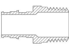 Uponor Q8525050 ProPEX 1/2 in. Stainless Steel PEX Expansion x 1/2 in. MPT Adapter