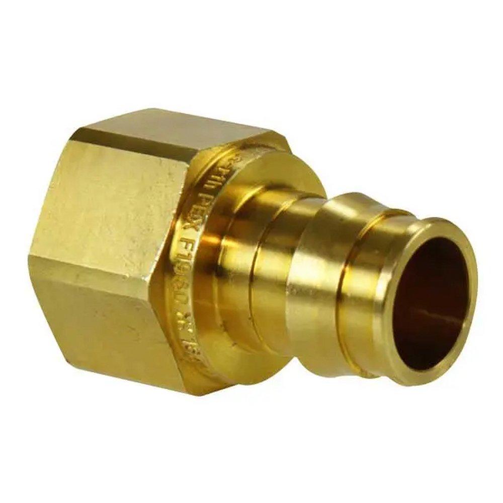 Uponor Q5575050 ProPEX® 1/2 in. Brass PEX Expansion x 1/2 in. FPT Adapter