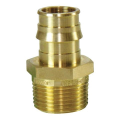 Uponor Q4526375 5/8 PEX X 3/4 NPT ProPEX Brass Male Thrd Adapter